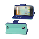  Alcatel One Touch Elevate 3-In-1 Wallet Case In Green