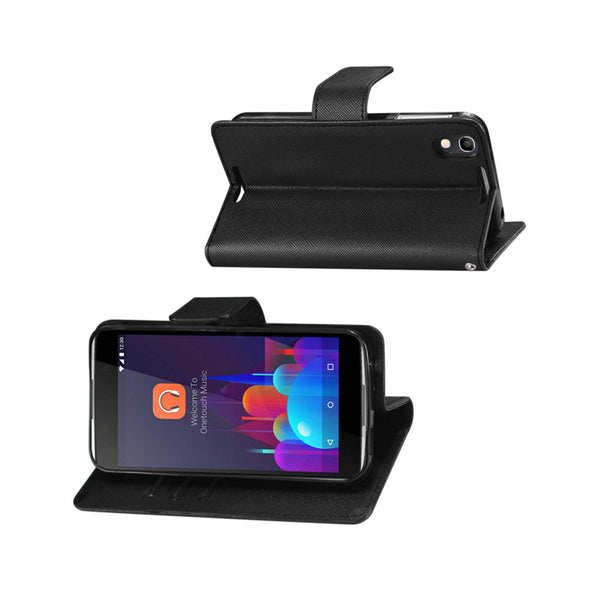 Alcatel Idol 4 3-In-1 Wallet Case