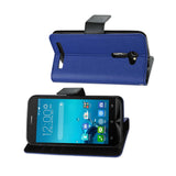  Asus Zenfone 2E 3-In-1 Wallet Case In Navy