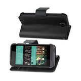  HTC Desire 520 3-In-1 Wallet Case In Black