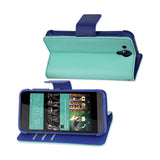  HTC Desire 520 3-In-1 Wallet Case In Green