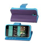  HTC Desire 520 3-In-1 Wallet Case In Purple