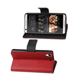  HTC Desire 626 3-In-1 Wallet Case In Red