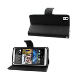  HTC Desire 816 3-In-1 Wallet Case In Black