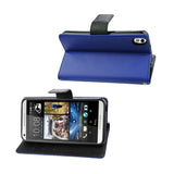  HTC Desire 816 3-In-1 Wallet Case In Navy