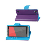  HTC Desire 530/ 626 3-In-1 Wallet Case In Purple