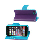  iPhone 7 3-In-1 Wallet Case In Purple