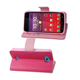  Kyocera Hydro Wave 3-In-1 Wallet Case In Hot Pink