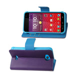  Kyocera Hydro Wave 3-In-1 Wallet Case In Purple