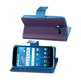  Kyocera Hydro View 3-In-1 Wallet Case In Purple