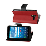  Kyocera Hydro View 3-In-1 Wallet Case In Red