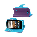  LG K3 3-In-1 Wallet Case In Purple