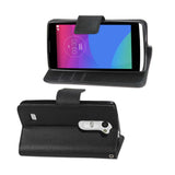  LG Leon 3-In-1 Wallet Case In Black