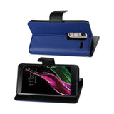  LG Ls675 3-In-1 Wallet Case In Navy