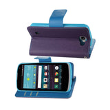  LG Spree 3-In-1 Wallet Case In Purple