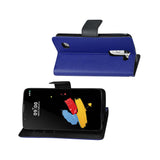  LG Stylu 2 3-In-1 Wallet Case In Navy