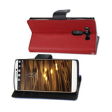  LG V10 3-In-1 Wallet Case In Red