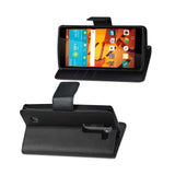  LG Volt 2 3-In-1 Wallet Case In Black