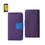 Motorola Moto E (2015) 3-In-1 Wallet Case