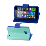  Nokia Lumia 640 3-In-1 Wallet Case In Green