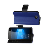  Microsoft Lumia 650 3-In-1 Wallet Case In Navy