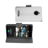  Nokia Lumia 830 3-In-1 Wallet Case In White