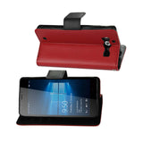  Nokia Lumia 950 3-In-1 Wallet Case In Red