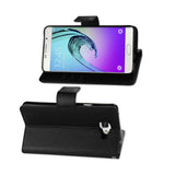  Samsung Galacy A3 3-In-1 Wallet Case In Black