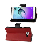  Samsung Galacy A3 3-In-1 Wallet Case In Red