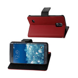  Samsung Galaxy Note Edge 3-In-1 Wallet Case In Red