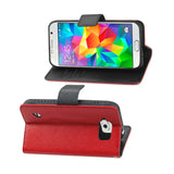  Samsung Galaxy S6 Active 3-In-1 Wallet Case In Red