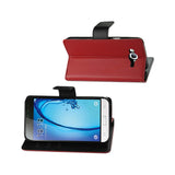  Samsung Galaxy J7 3-In-1 Wallet Case In Red