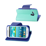  Samsung Galaxy S3 Mini 3-In-1 Wallet Case In Green