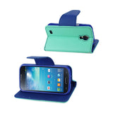  Samsung Galaxy S4 Mini 3-In-1 Wallet Case In Green