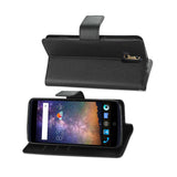  ZTE Axon Pro 3-In-1 Wallet Case In Black