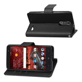  ZTE Grand X4 3-In-1 Wallet Case In Black