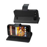  ZTE Speed 3-In-1 Wallet Case In Black