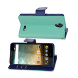  ZTE Prestige 3-In-1 Wallet Case In Green