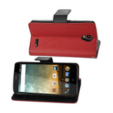  ZTE Prestige 3-In-1 Wallet Case In Red