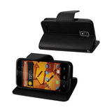  ZTE Warp 4G 3-In-1 Wallet Case In Black