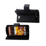  ZTE Warp Sync 3-In-1 Wallet Case In Black