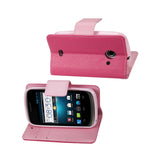  ZTE Prelude 2 3-In-1 Wallet Case In Hot Pink