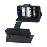  ZTE Sonata 2 3-In-1 Wallet Case In Black