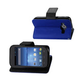  ZTE Concord 2 3-In-1 Wallet Case In Navy