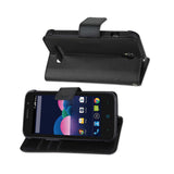  ZTE Obsidian 3-In-1 Wallet Case In Black