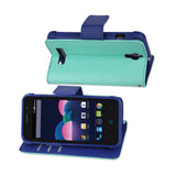  ZTE Obsidian 3-In-1 Wallet Case In Green