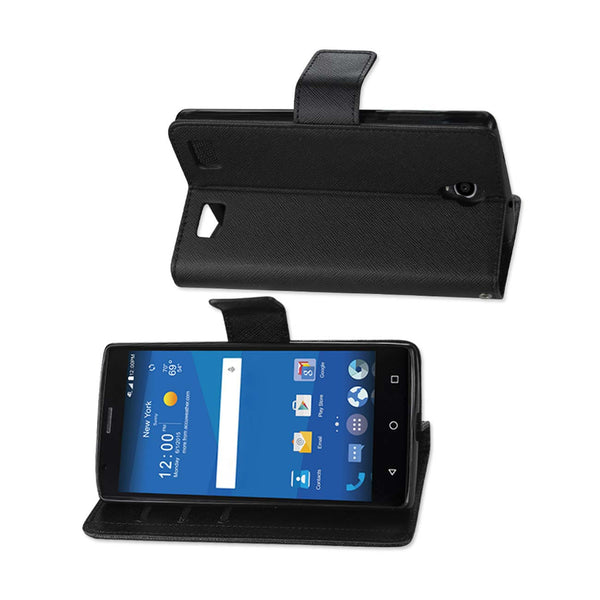 ZTE Zmax 2 3-In-1 Wallet Case