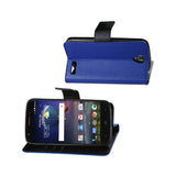  ZTE Grand X3 3-In-1 Wallet Case In Navy