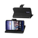  ZTE Grand X Max 2 3-In-1 Wallet Case In Black