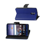  ZTE Grand X Max 2 3-In-1 Wallet Case In Navy